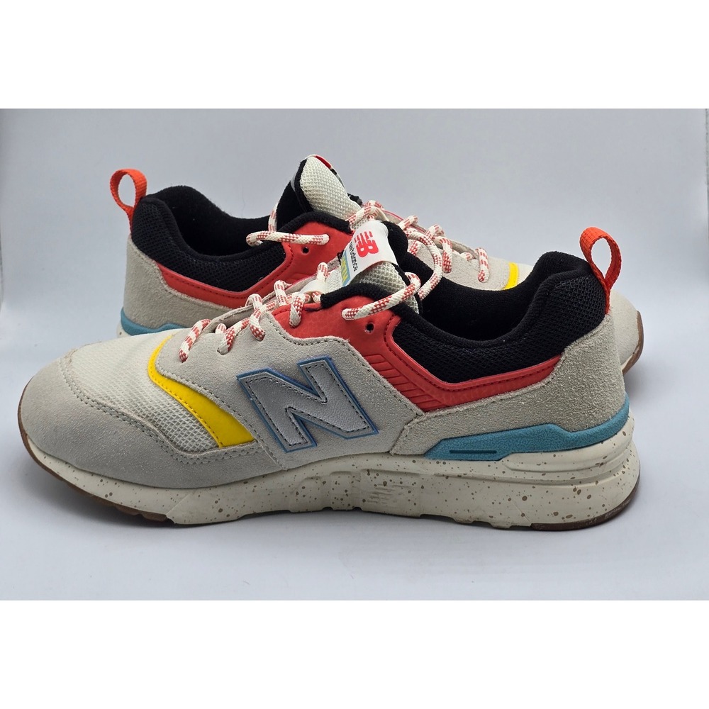 New Balance 997H Women's Cordura Sneakers White Multi Retro Size 7.5 EUC - Picture 3 of 13